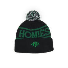 Plain Blank Custom Knitted Pom Beanie Hats