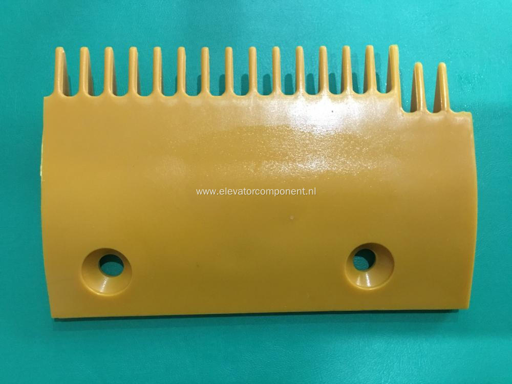 Yellow Plastic Comb for Sigma Escalators