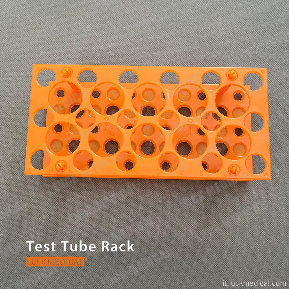 Apparato di rack del tubo di prova di laboratorio