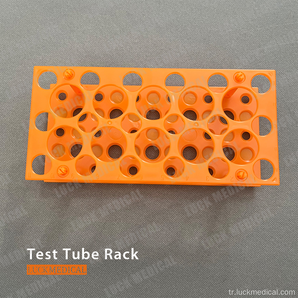 Laboratuvar test tüpü raf cihazı