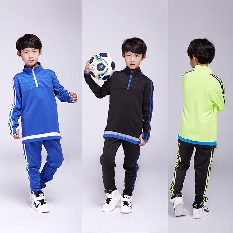 Wholesale Womens Soccer Sportswear Mens Football Tracksuit Slim Fit