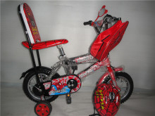 12 Size Kids Bicycle with Bag and Mirro
