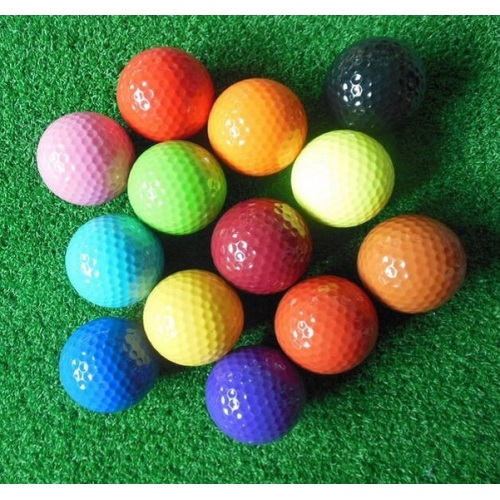 Bola de práctica de campo de práctica de golf colorida