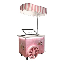 Gelato Ice Cream Cart & Display Cooler