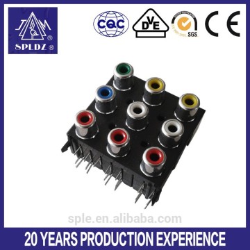 TV RCA JACK AV PIN JACK BOARD AV9-8.4-16