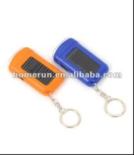 Solar key chain with LED lights
