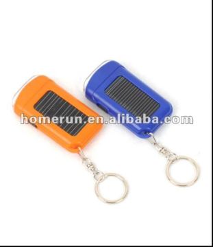 Solar key chain with LED lights