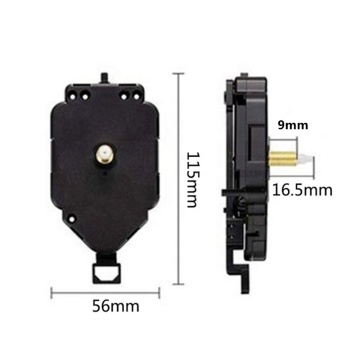 Ticking AA Quartz 6168 Battery-Powered Pendulum Clock Motor 16mm