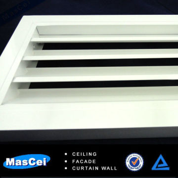 Aluminum air filter ceiling air diffuser