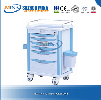 Professional Hospital Medicine Trolley (MINA-MT007)