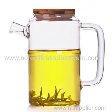 Creative Bamboo Type Mouth Blown Rooibos Teas Glass Teapots?