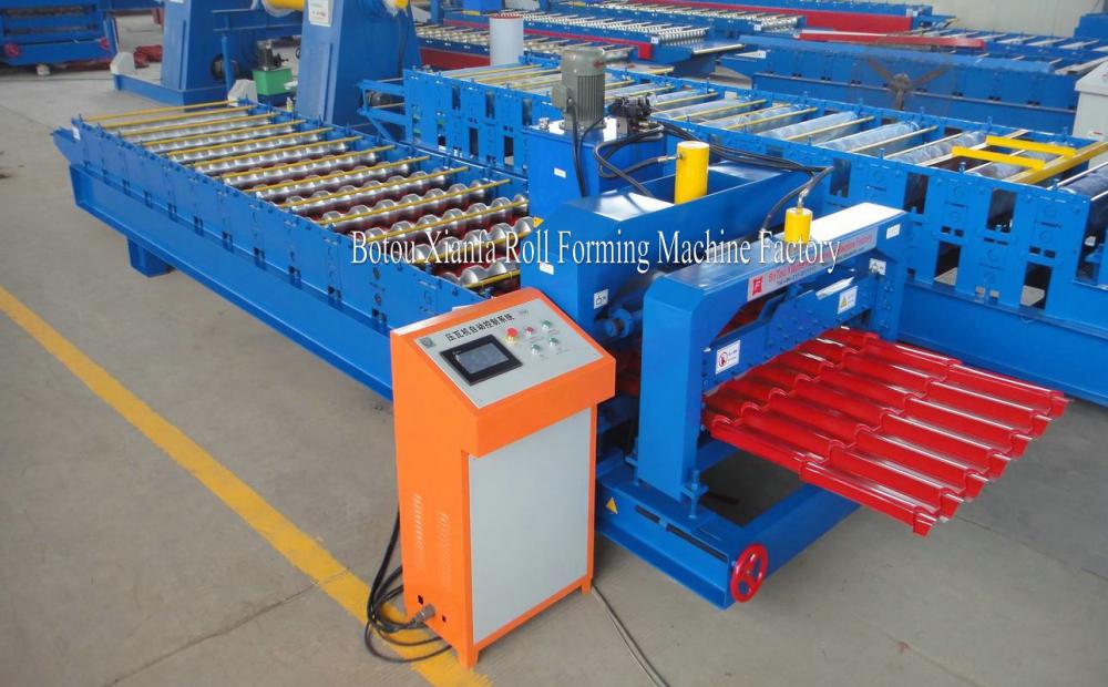 Unique Designed Glazed Tile Roll Forming Machine