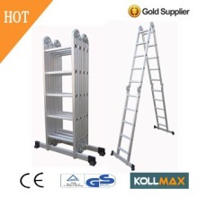 Foldable Multipurpose Multifunction Aluminium Ladder Twin Stabilizers
