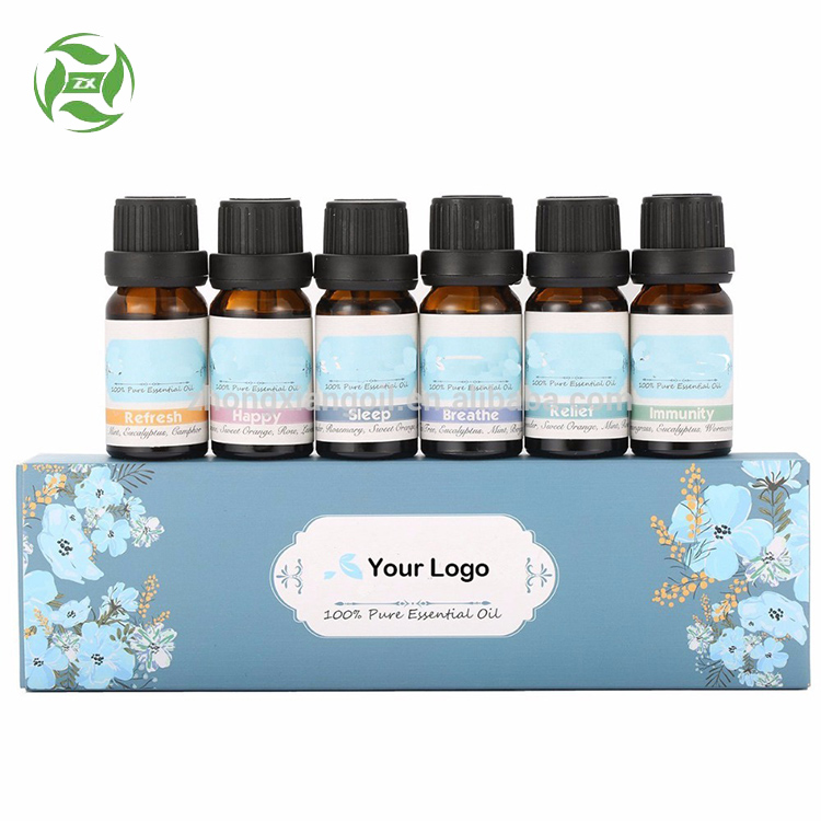 Set de regalo de 10 ml de aceite esencial orgánico