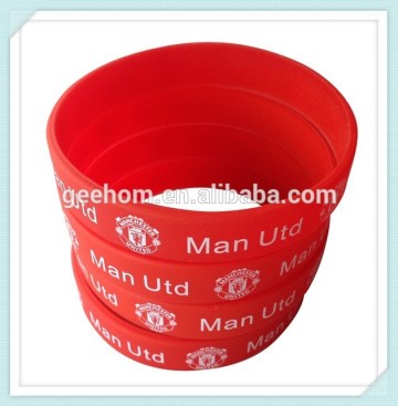 custom logo wholesale silicone wristband