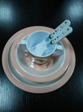 cheap unique children's dinner ware set