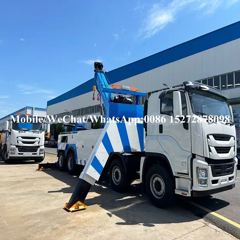 Recuperador de remolque rotativo (2) Rotary Tow Wrecker (2)