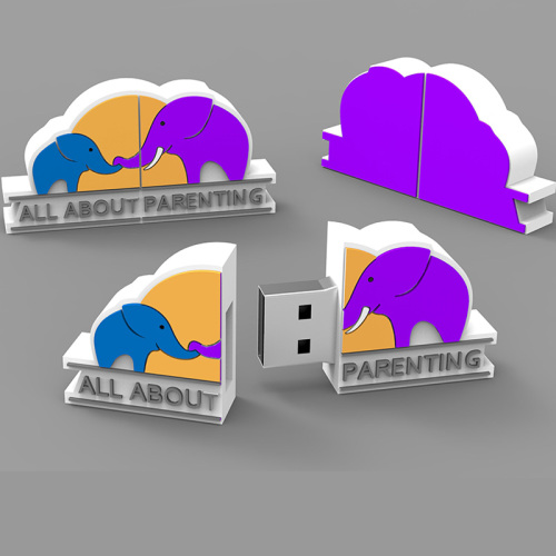 Chiavetta USB personalizzata 2D 3D