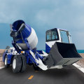 3.5m3 Control hidráulico Auto-carga Camión de mezclador de concreto