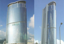 Gray Low Emissivity Glass , Low-e Insulating Glass , Solar-e Laminated Glass