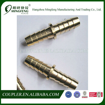 Brass Double Hose Tail Fitting