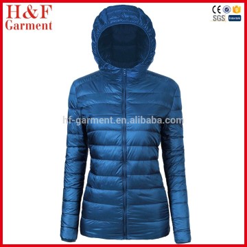 China direct wholesale hooded lady jacket women down jacket