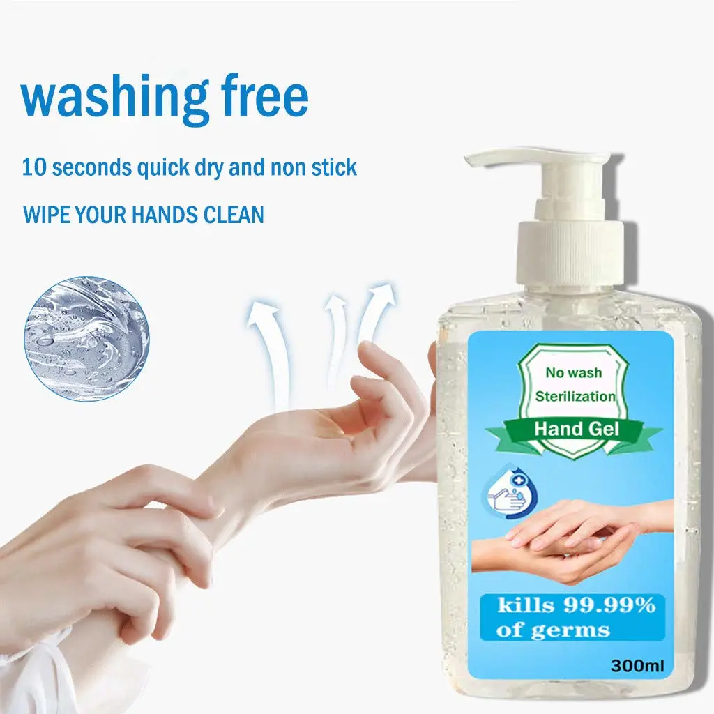 300ml Washing Liquid Based No Wash Hand Gel