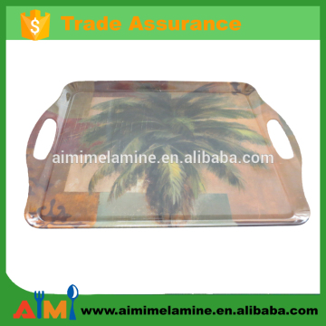 Melamine Plastic dinner tray