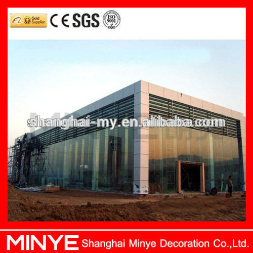 Curtain wall price/glazed aluminum curtain wall/competitive price aluminium curtain wall