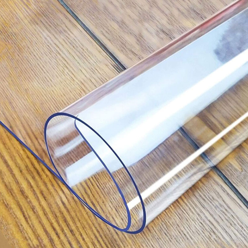 2MM Thick Custom Multisize Clear PVC Table Cover Protector Vinyl Non-Slip Desk Pad Tablecloth Protector