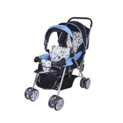 stroller kembar depan belakang