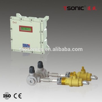 Ultrasonic explosion proof liquid probe flowmeter