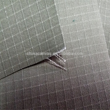 Waterproof ripstop tent canvas fabric