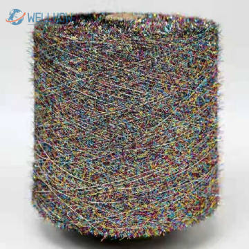 100% POLYESTER PAILLETTE YARN