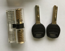 GOSO LOCKSMITH TOOLS 5-11 clear lock for practise lock's skill group TRANSPARENT LOCK