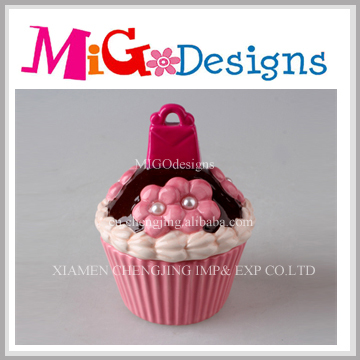 Wholesale handcraft Ceramic Cupcake Cookie Jars