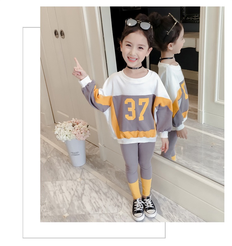 Ruffle T Shirt Comfortable Girls Boutique Clothing Sets Kids Outfit Fall Boutique Outfits Girls Pants Set