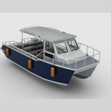 CE Certified 10m/33ft Aluminum Aluminium Catamaran Sport Fishing and Rowing Boat