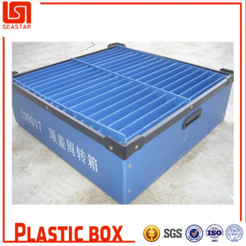 Conductive corrugated plastic components boxes