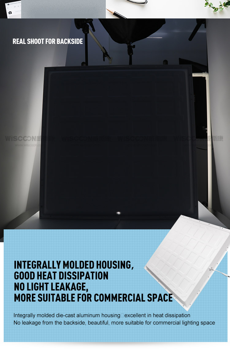 High Grade 5 years Guarantee Square Backlit & Sidelit LED Panel Lights for office and home application