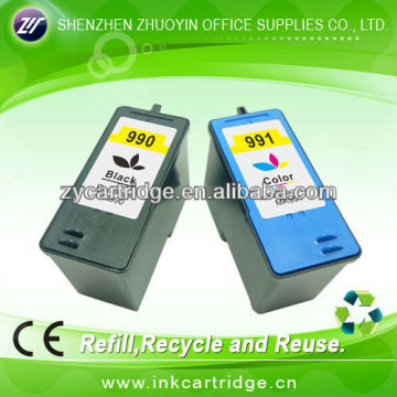 Office supply computer printer ink cartridges for Dell DMK990 DMK991