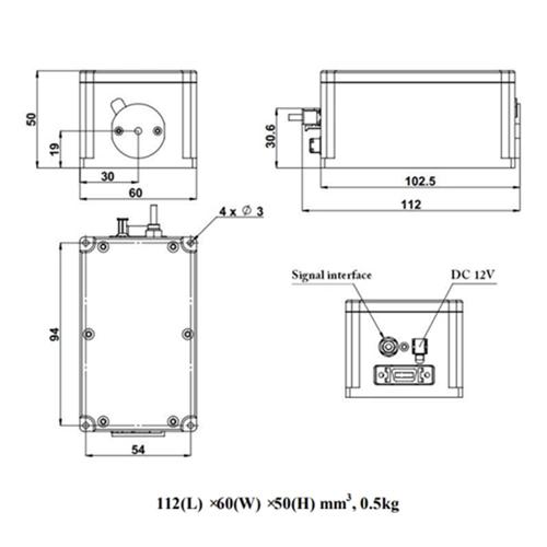 450 nm diód nanosekund laser