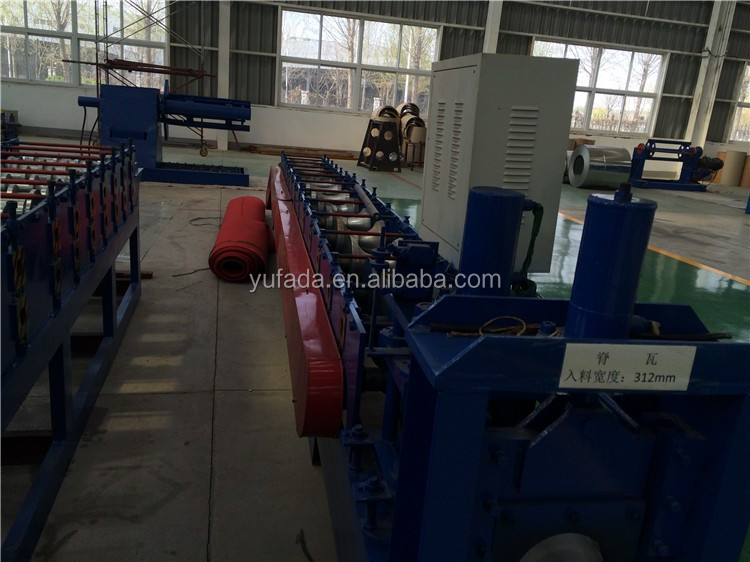 Hot sale aluminum metal roofing ridge cap roll forming machine