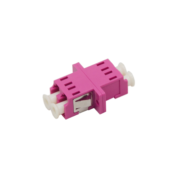 Duplex LC to LC OM4 Fiber Optic Adaptor