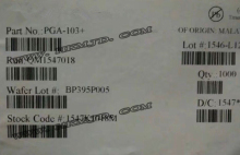 Monolithic Amplifier PGA-103