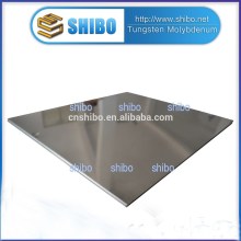polished TZM Molybdenum plate and sheets for high temperature furnace