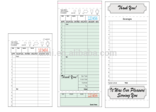 CT-G4900BK Money/Rent Record Book business forms Sales Order Book Job Work Order Book