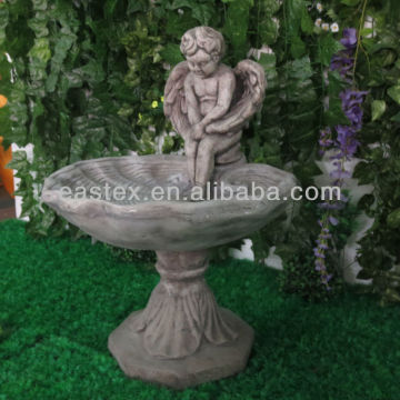 Garden fiberglass bird feeder / bird bath / bird pool