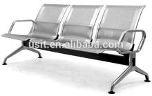 UW-519 Perforated steelgang waiting seat for hospital and airport