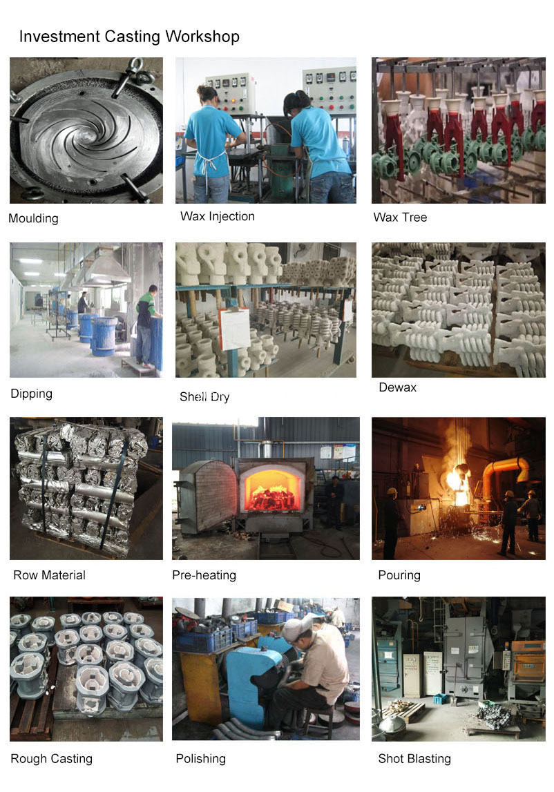 Investment casting stainless steel